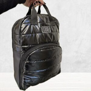 Mochila Alaska (Negra) - BRILLOSO