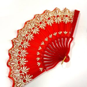 Abanico Floral - Rojo