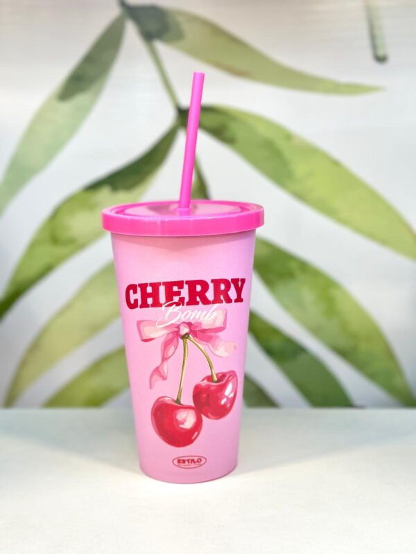 Vaso con Sorbete Cherry