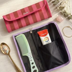 Neceser Porta Cepillo (Estampa Rayas)