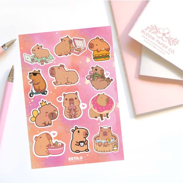 Stickers Capibara