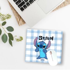 Mouse Pad Stitch (fondo cuadritos)