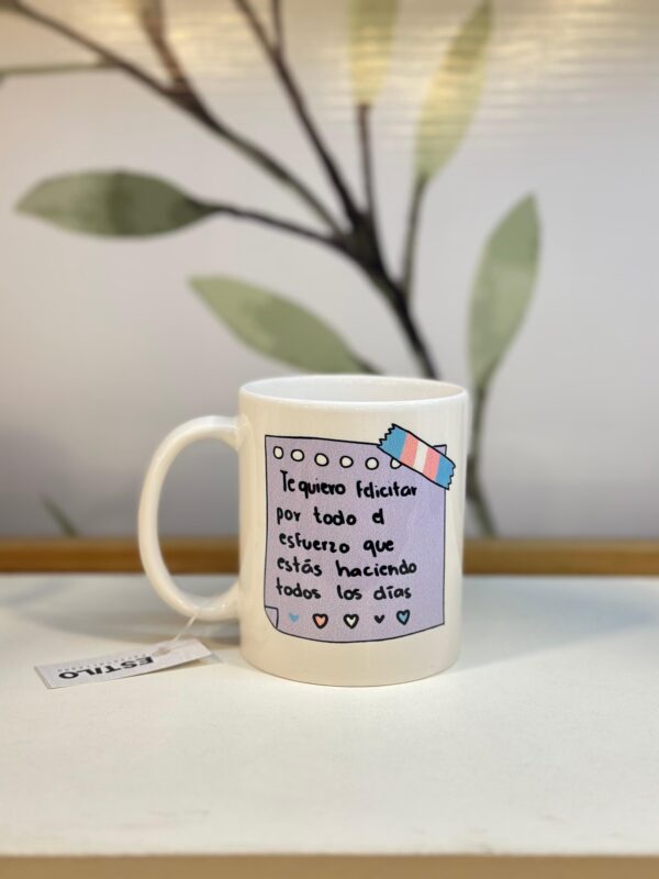 Taza Te Felicito