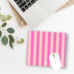 Mouse Pad Rayas Pink