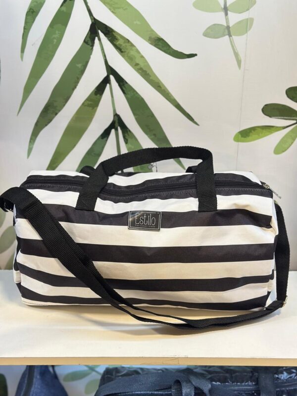 Bolso deportivo Rayas B&W