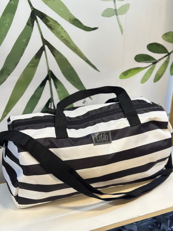 Bolso deportivo Rayas B&W - Imagen 2