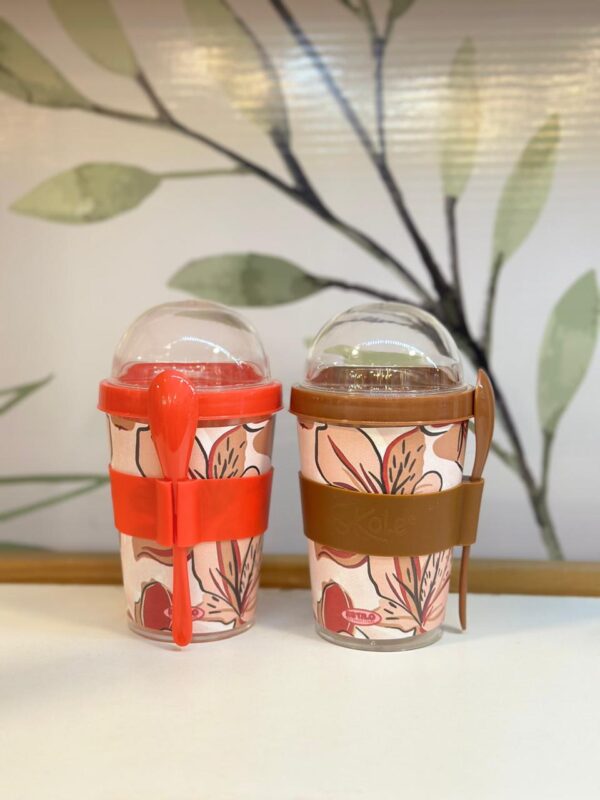 Vaso Contenedor Yogurt & Cereales (Celmira)