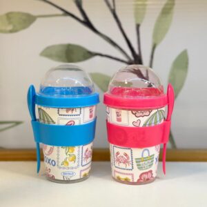 Vaso Contenedor Yogurt & Cereales (Summer)