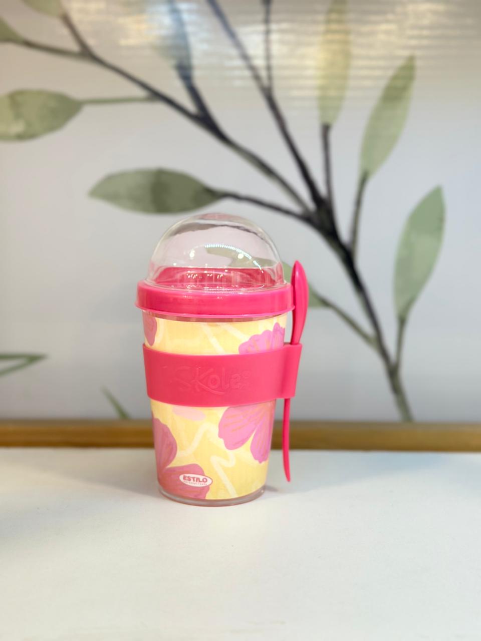 Vaso Contenedor Yogurt & Cereales (Magui)