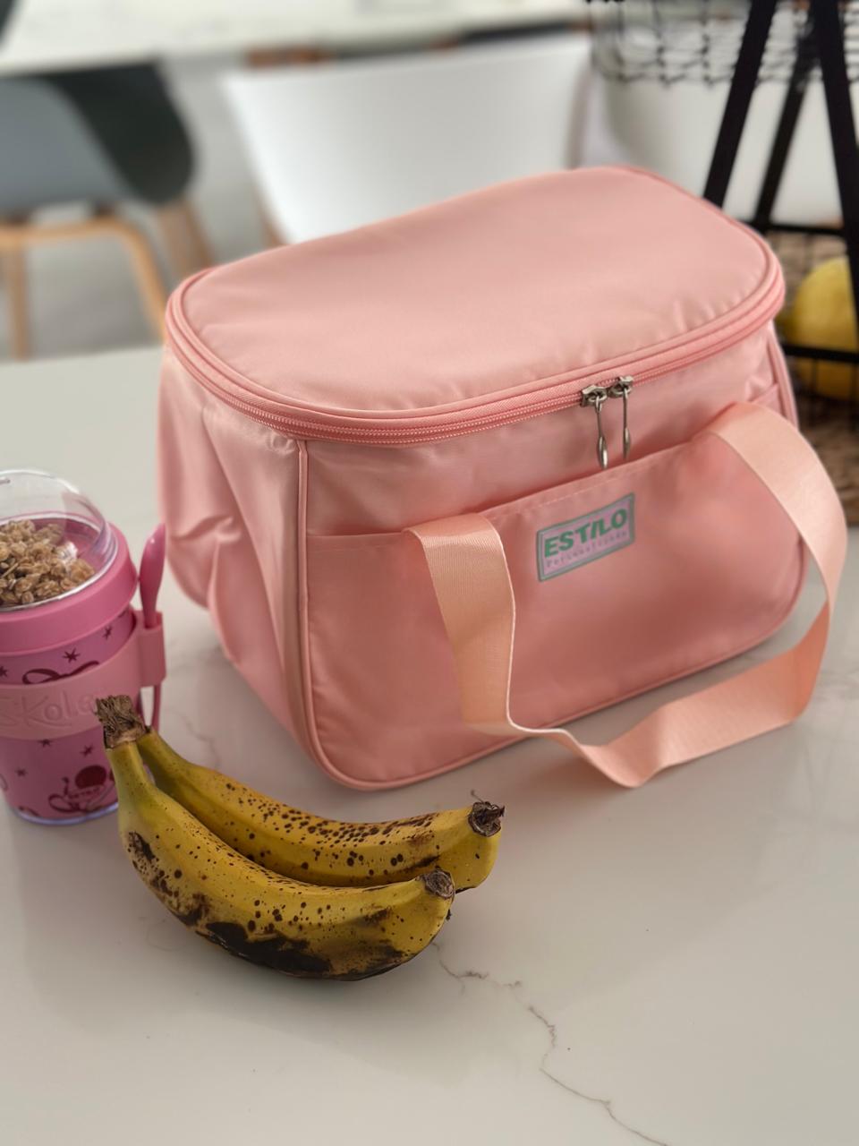 Lunchera Termica Rosa