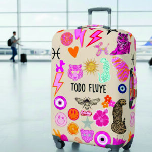 Funda de Valija (Estampa Todo Fluye)