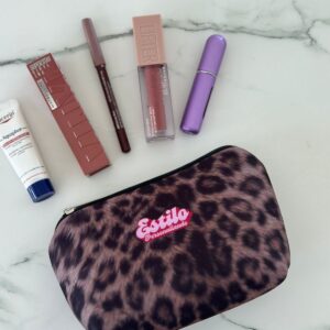 Neceser Mini de Neopren (Estampa Leopardo)