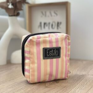 Mini Neceser Rayas Pasteles