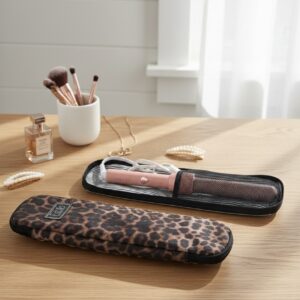 Estuche Porta Planchita Large (Leopardo)