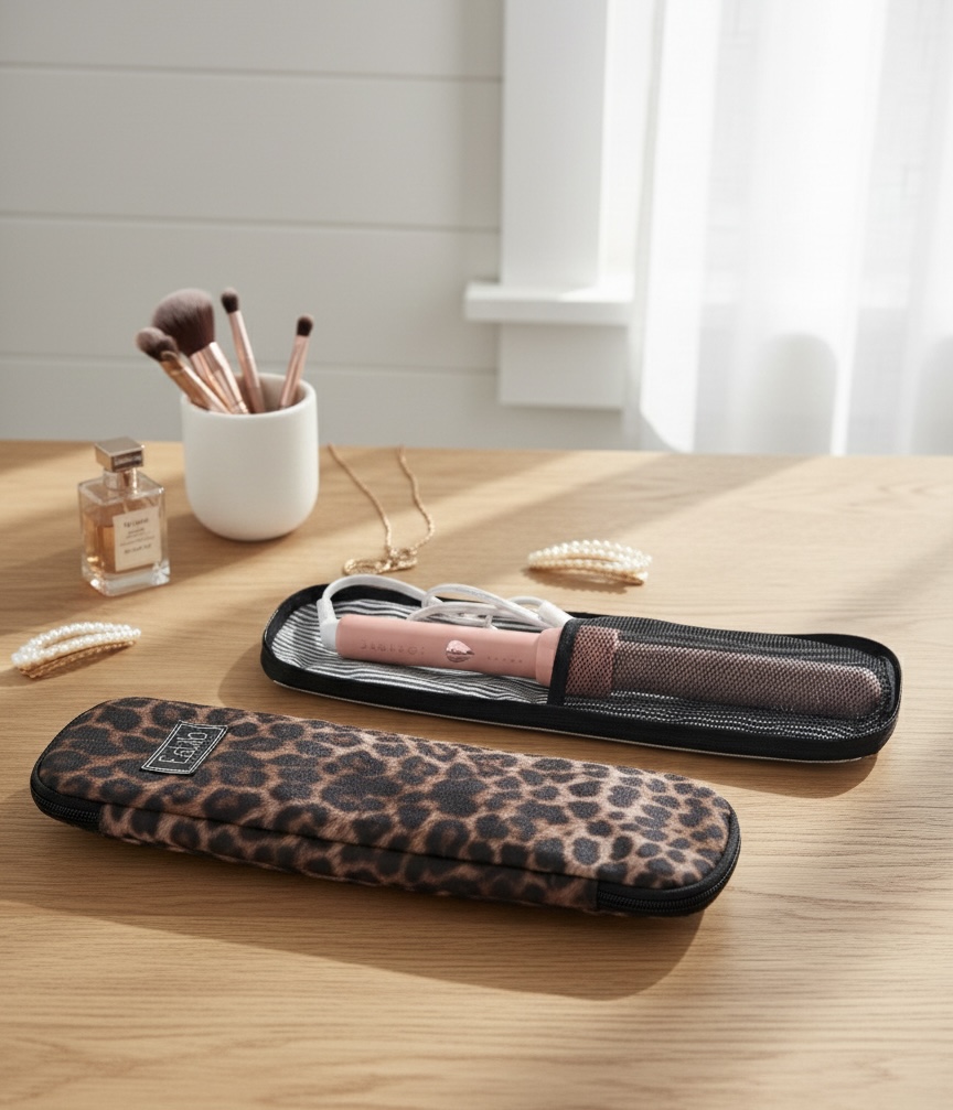 Estuche Porta Planchita Large (Leopardo)