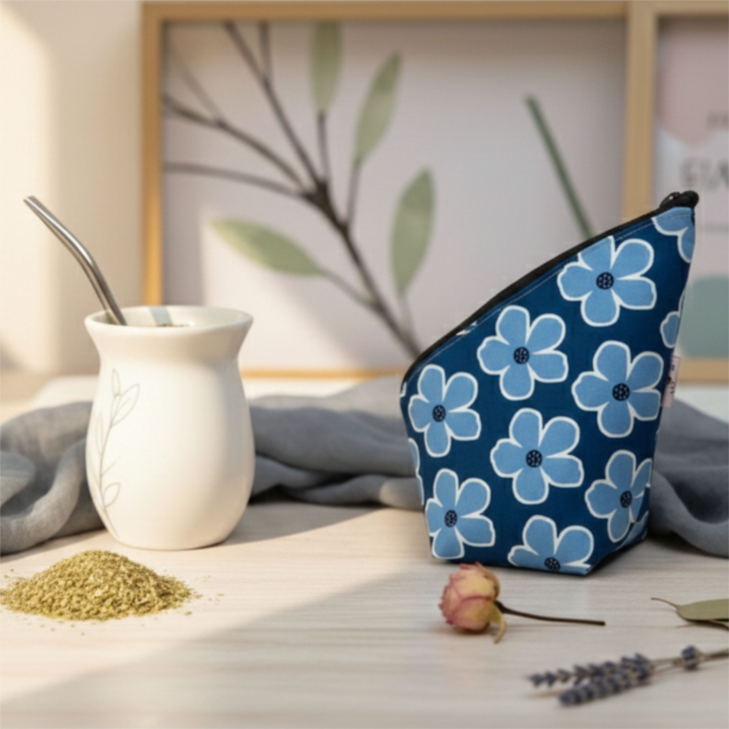 Chau Lata Flores Azules