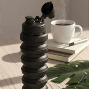 Botella Plegable (Negra)