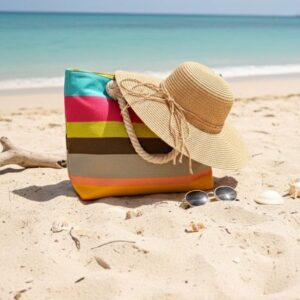 Bolso Playero Rayas