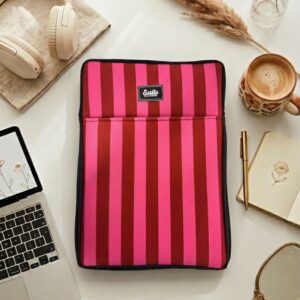 Porta Notebook Praga (Estampa a Rayas)