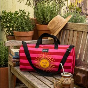Bolso deportivo Sol de Mayo (Fucsia)