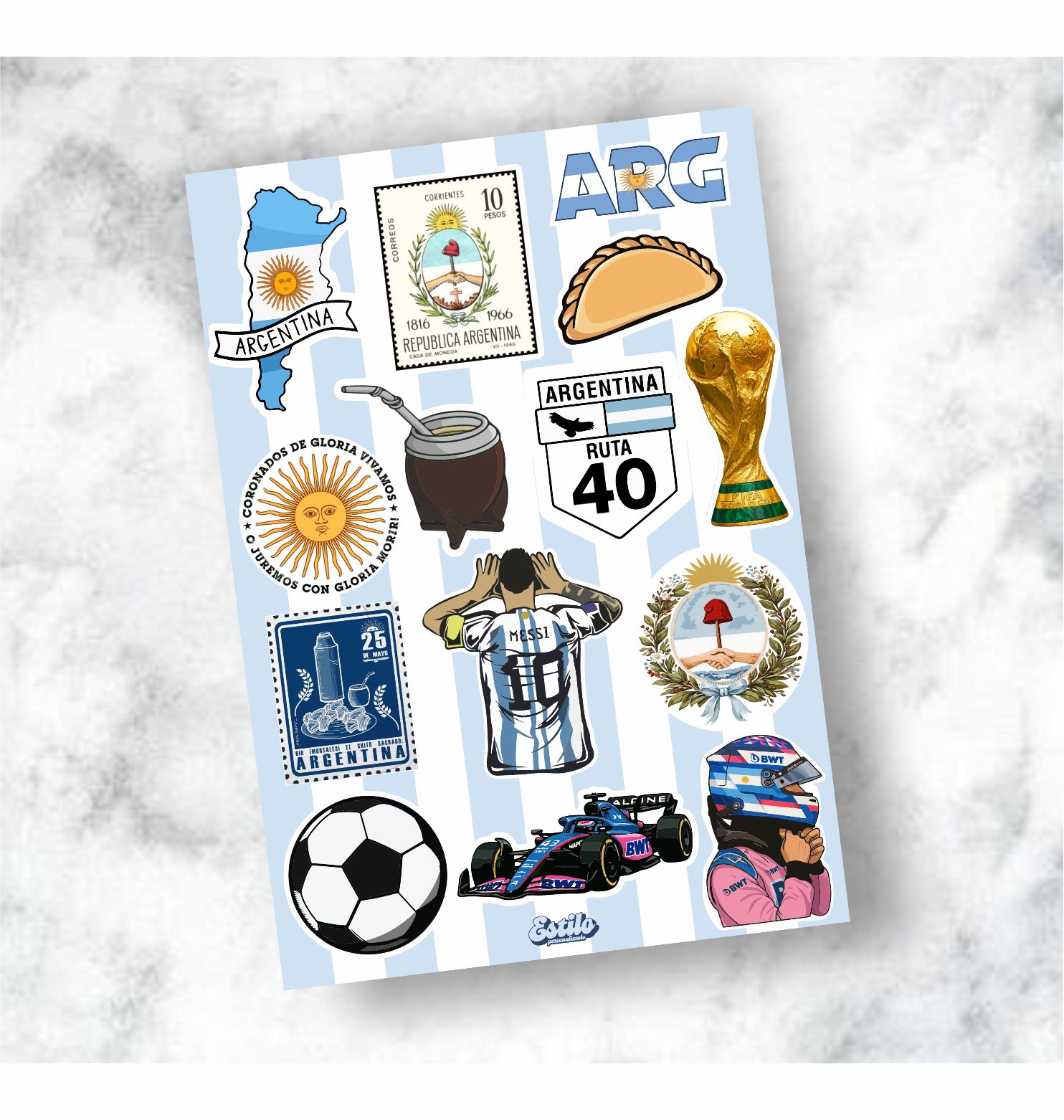 Stickers Argentina 2026