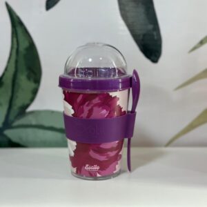 Vaso Contenedor Yogurt & Cereales (Celmi)