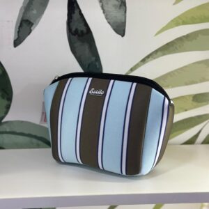 Neceser MAX de Neopren Marron & Celeste