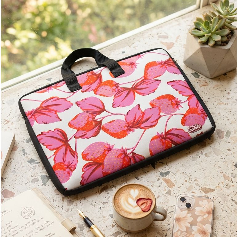 Porta notebook Frutillitas