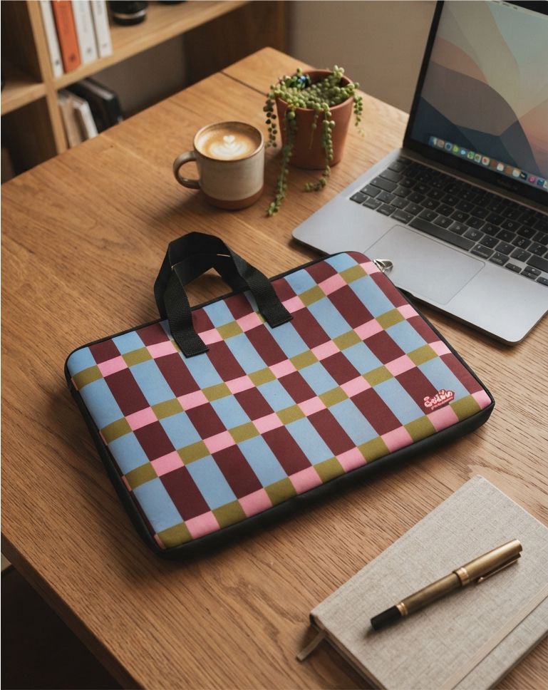 Porta notebook Cuadritos