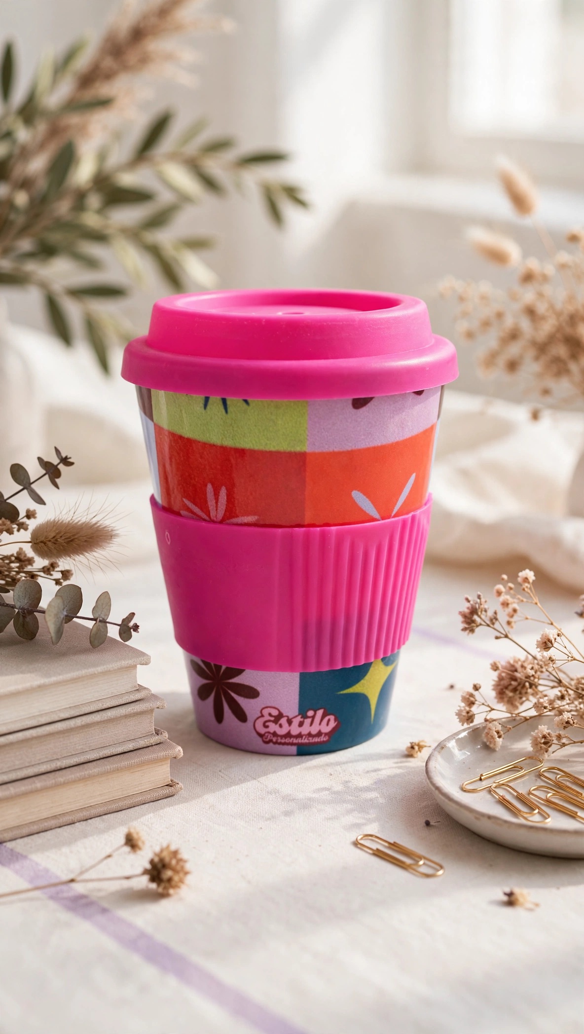 Vaso Termico (Estampa Dalia)