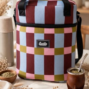 Bolso Matero (Estampa Cuadritos)