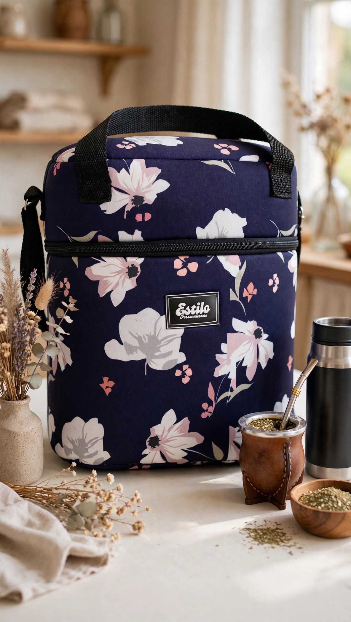 Bolso Matero (Estampa Magnolia)