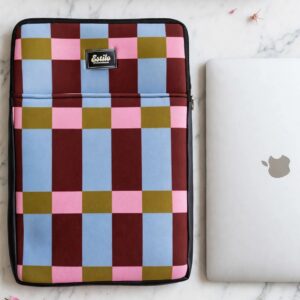 Porta Notebook Praga (Estampa Cuadritos)