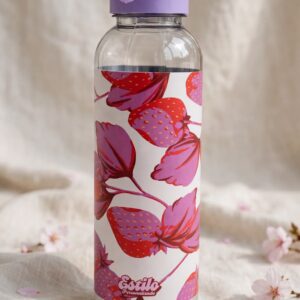 Botella Con Mosqueton (Frutilla)