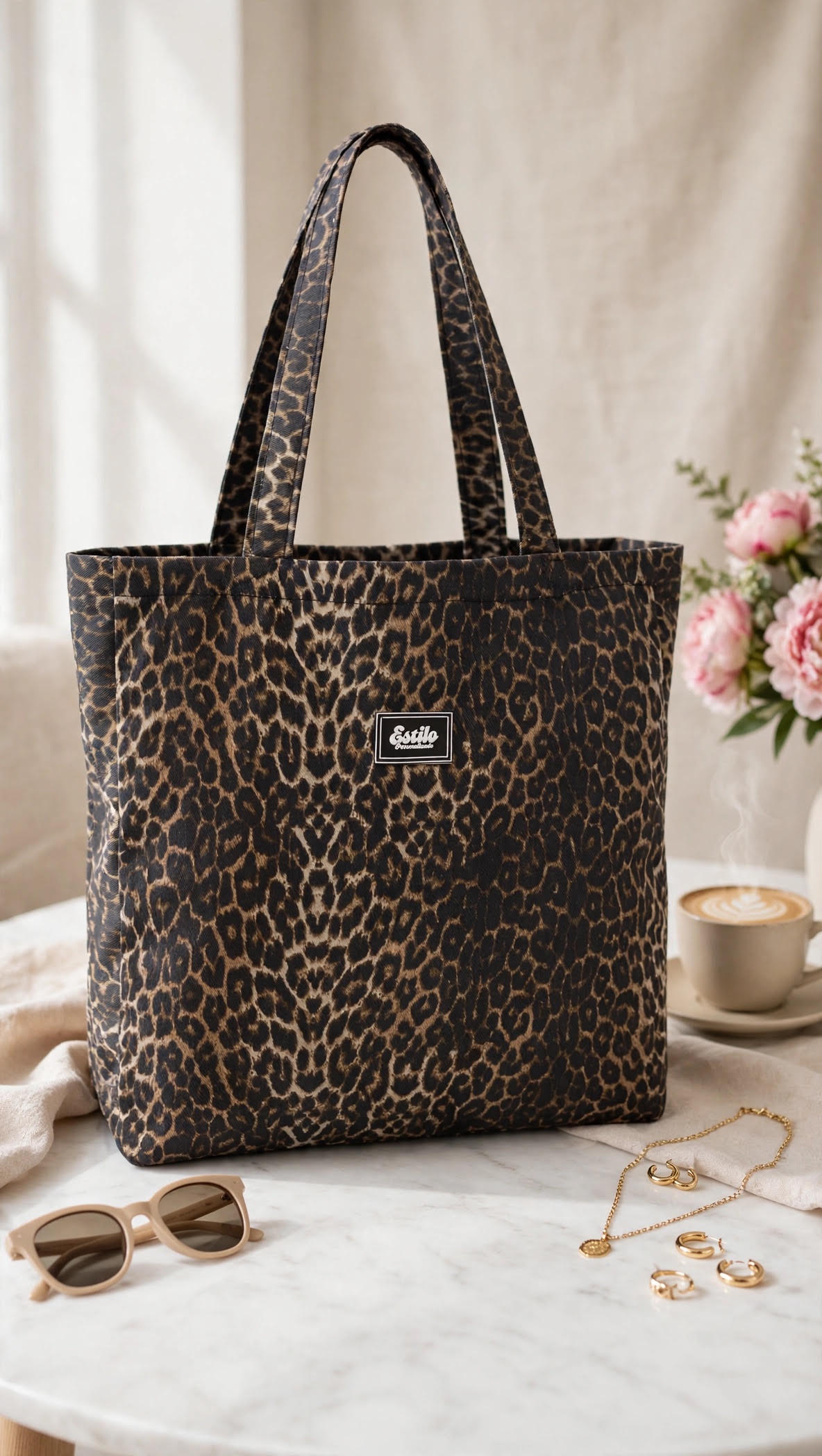 Tote Bag (Estampa Animal Print)